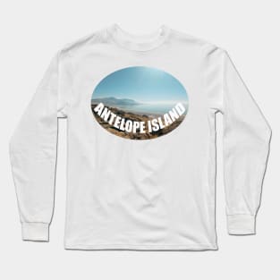 Antelope Island, Utah Long Sleeve T-Shirt